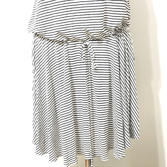 🆕️ J Crew Jersey Dress with Adjustable Waist Tie-strings. 100% Rayon. NWT - Picture 5 of 11